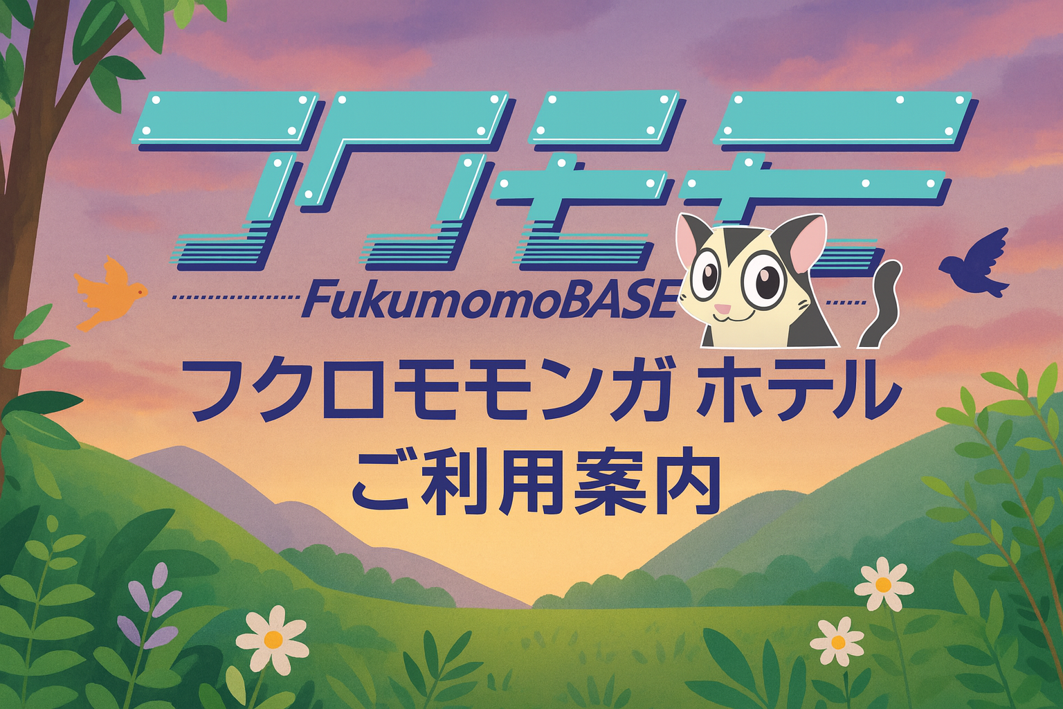 フクロモモンガ ホテルご利用案内